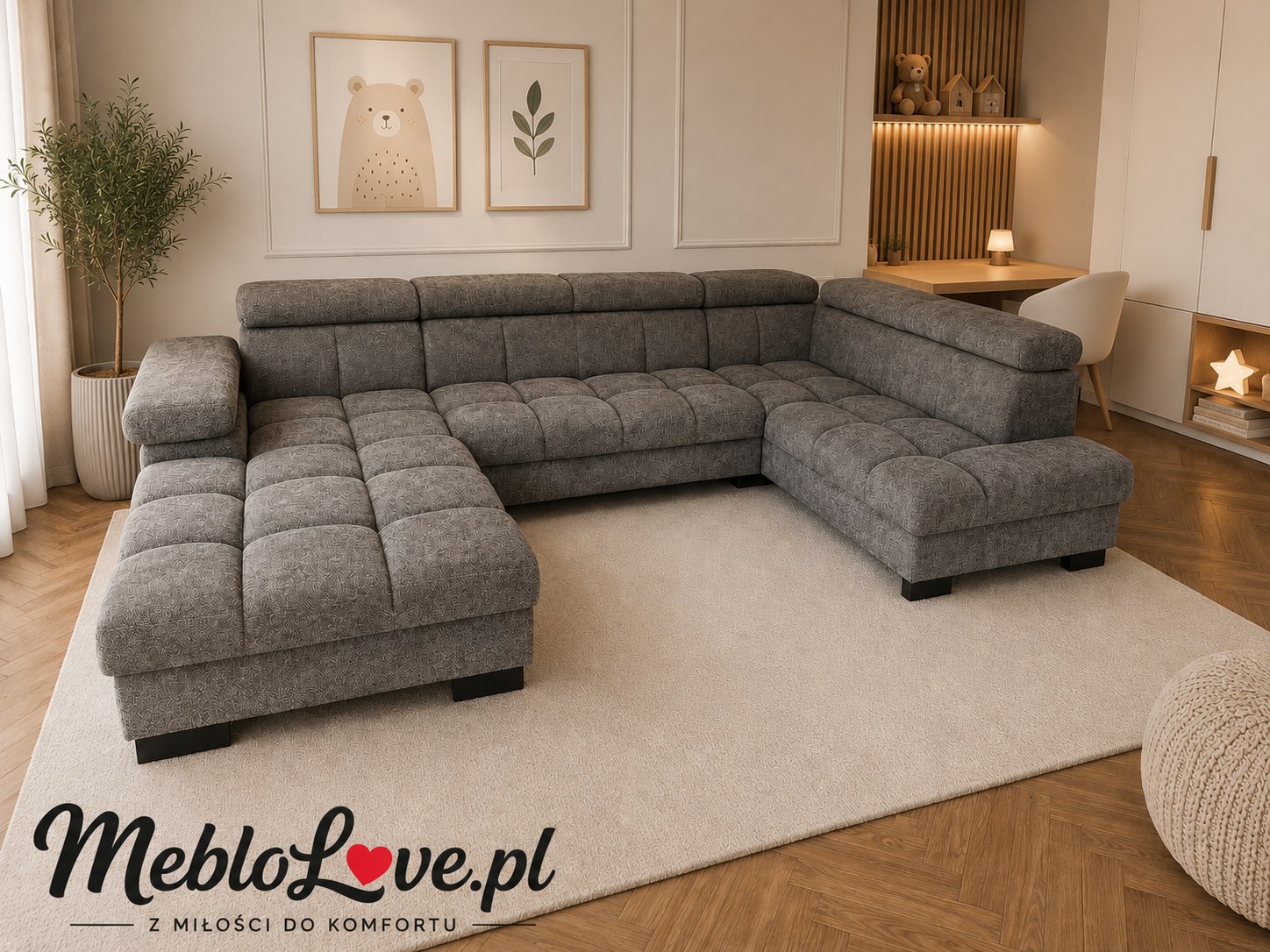 Sofa Bąbel U